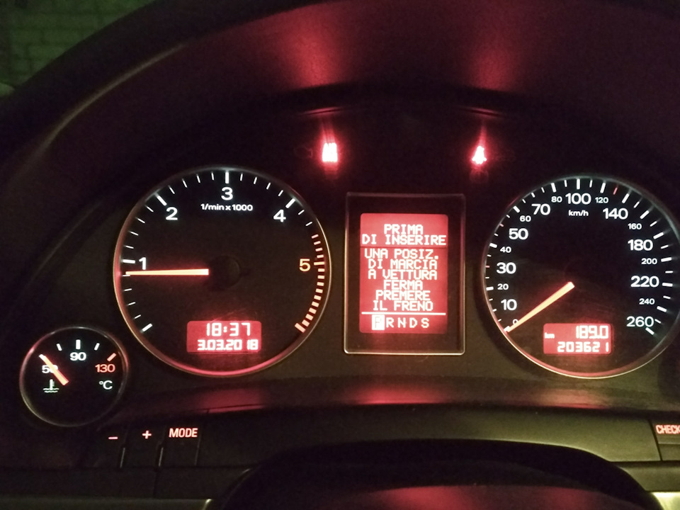 №1 Думки про пробіг або +100500 (audi a4 b7) 1