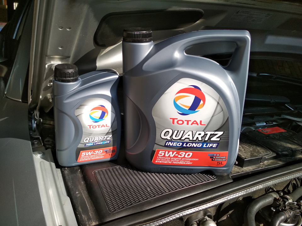 №17, ТО № 2 - мастило Total quartz ineo long life 5w-30 + фільтри (audi a4 b7) 3
