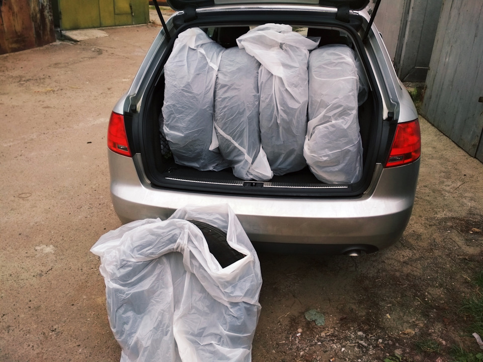 №18 Перевзувся на зиму (Triangle PL 01) audi a4 b7 avant 4