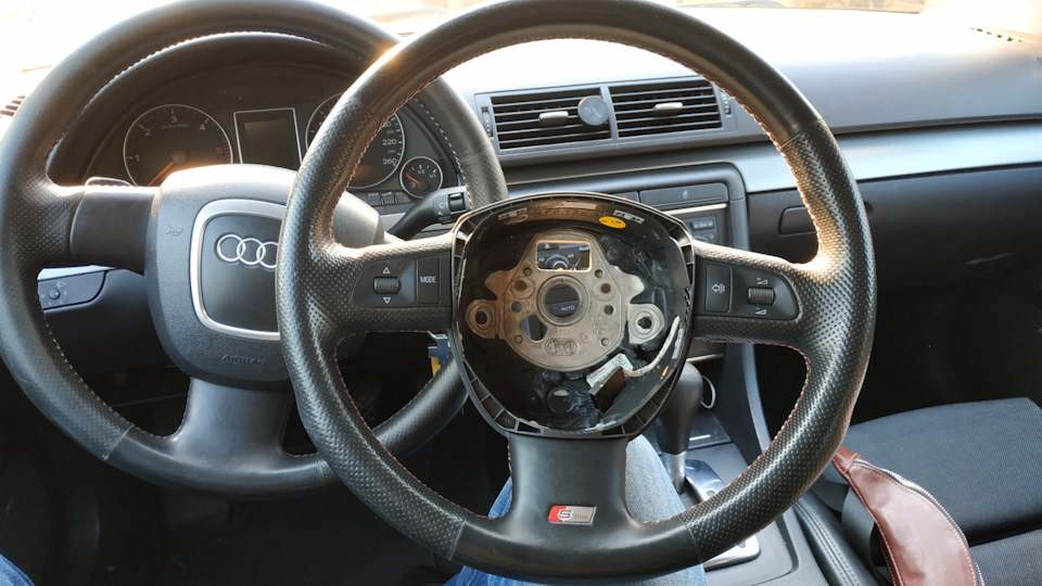 #56 Мультируль s-line (audi a4 b7) 5