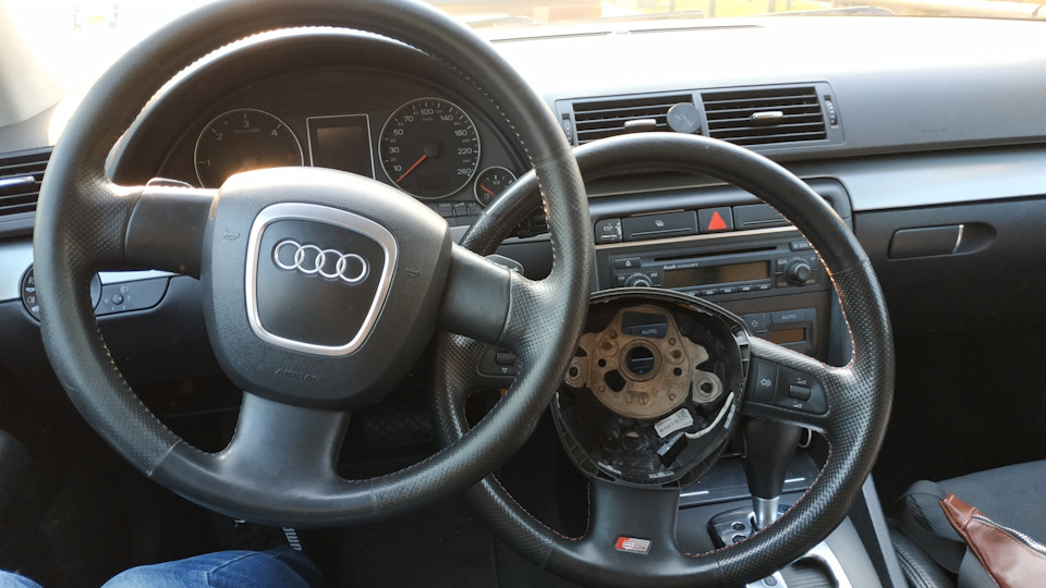 #56 Мультируль s-line (audi a4 b7) 4