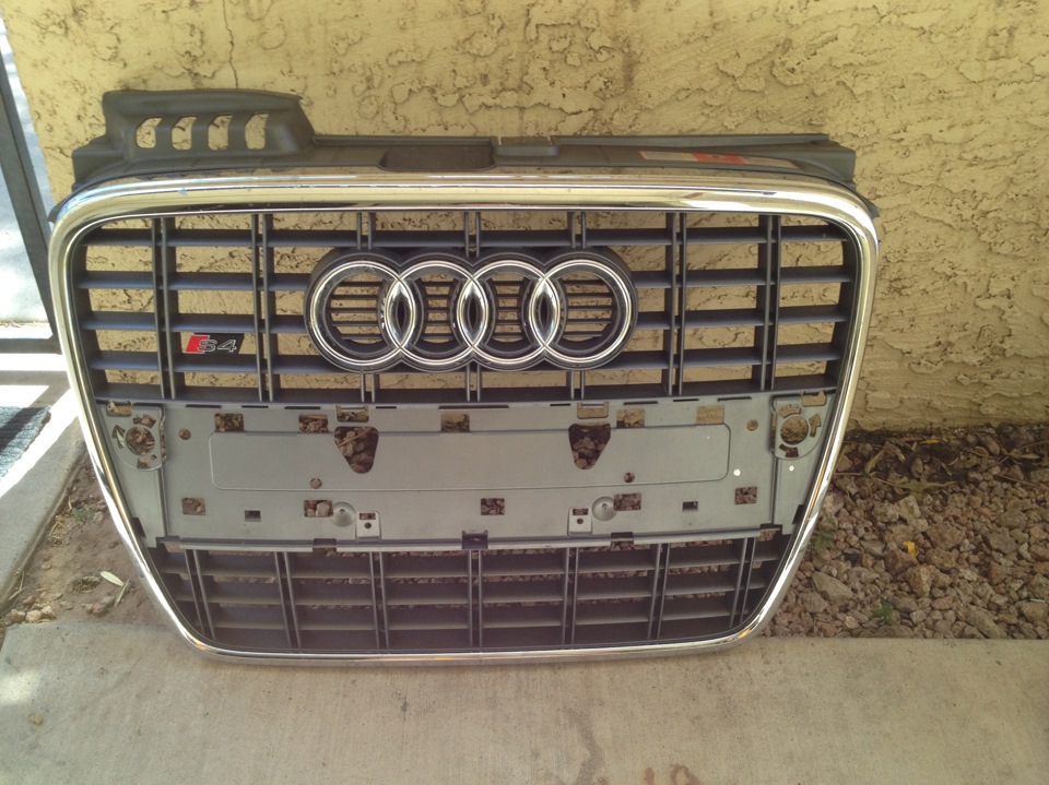 Грати Audi S4 B7 (Установка на звичайний бампер не S-Line) 5