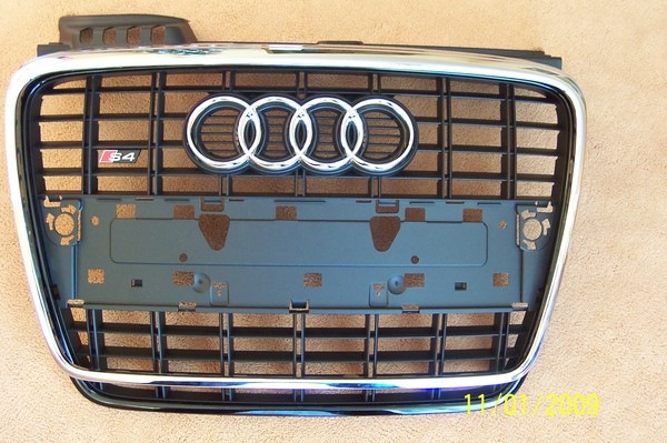 Грати Audi S4 B7 (Установка на звичайний бампер не S-Line) 2