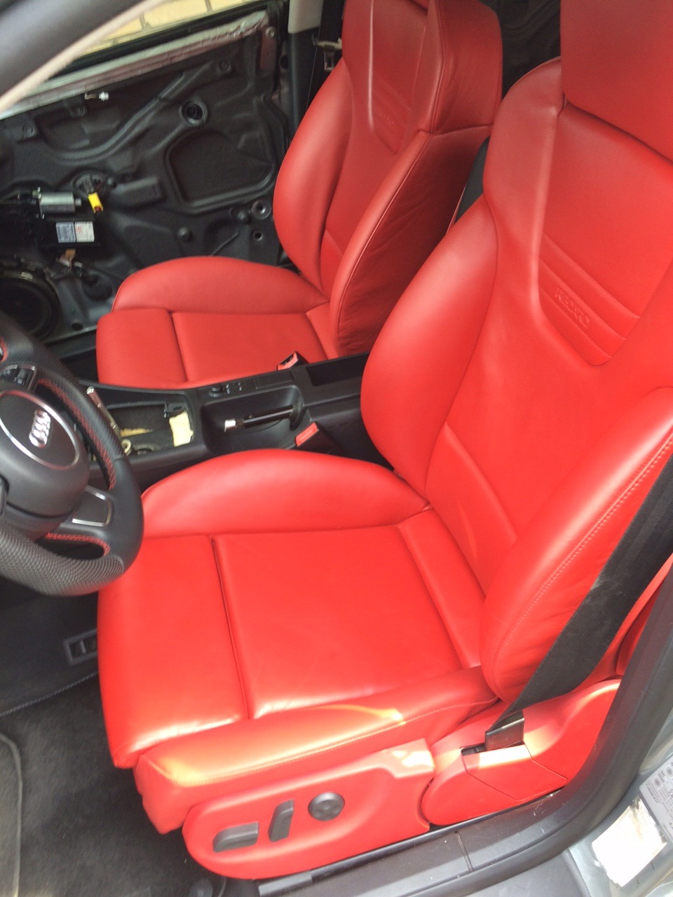 Установка Салону Recaro S4 B7 Red 4