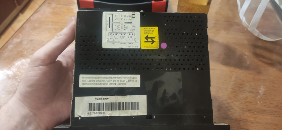 Audi Delta CC + USB + AUX + SD card + Bluetooth 3