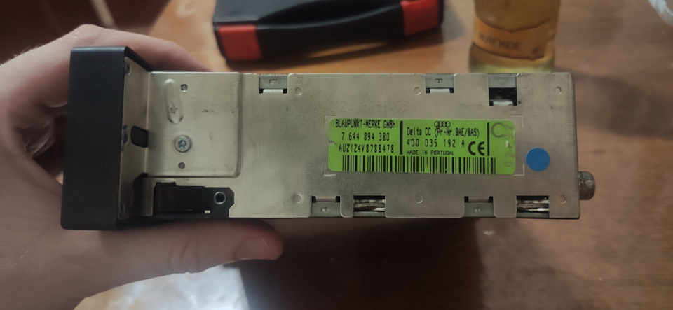 Audi Delta CC + USB + AUX + SD card + Bluetooth 5