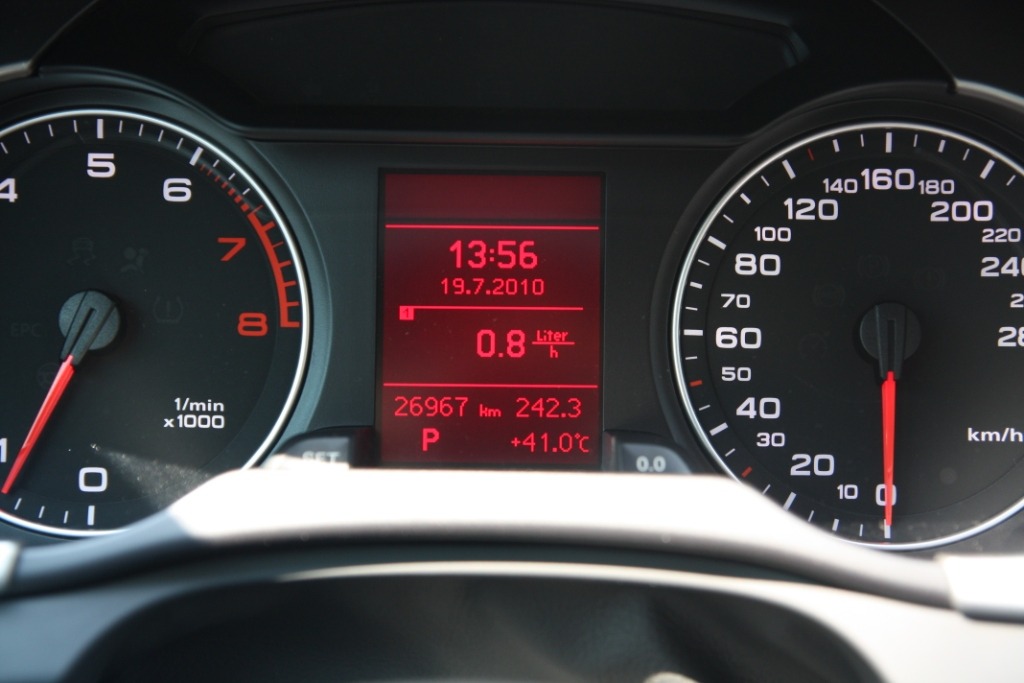 Експлуатація та цифри. Ауді А4 1.8TFSI мультитронік, авант, білий. 3
