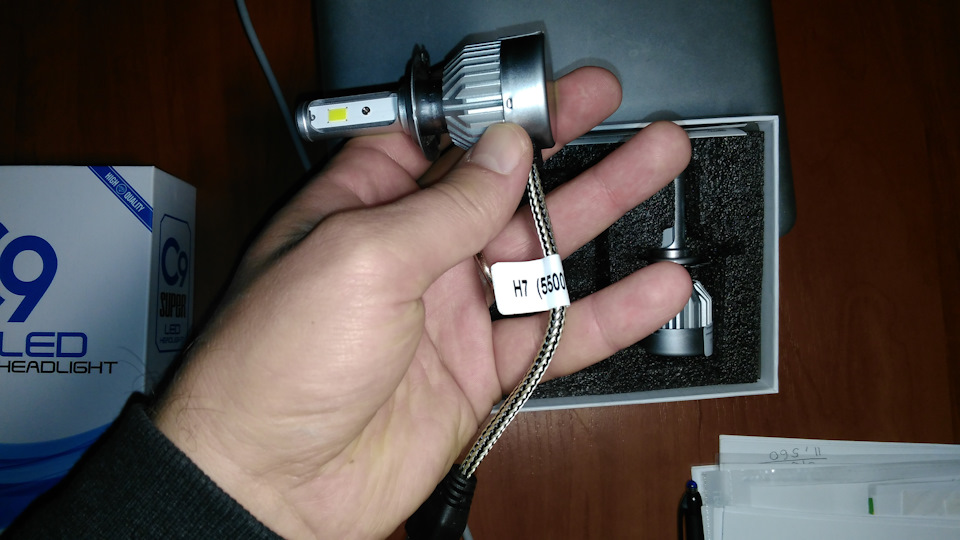 Super LED HEADLIGHT H7 5500K 3