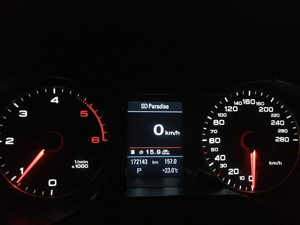 ТО #1 AUDI A4 B8 2