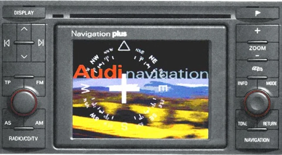 Як підключити TV у штатній магнітолі Audi Nvigation Plus
