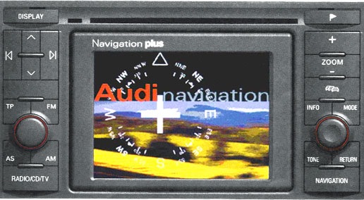Як підключити TV у штатній магнітолі Audi Nvigation Plus 1