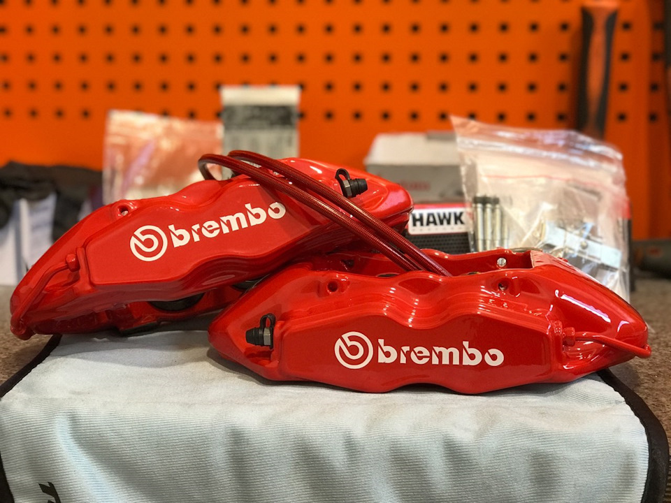Перед.гальма - Brembo 4pot 1