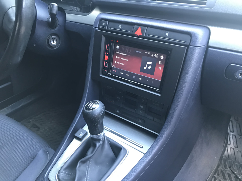 2Din Pioneer на мою Аудюшку) 3