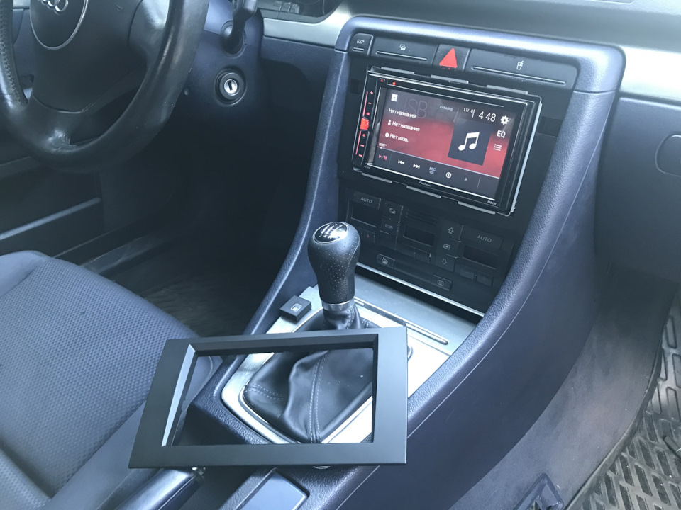 2Din Pioneer на мою Аудюшку) 4
