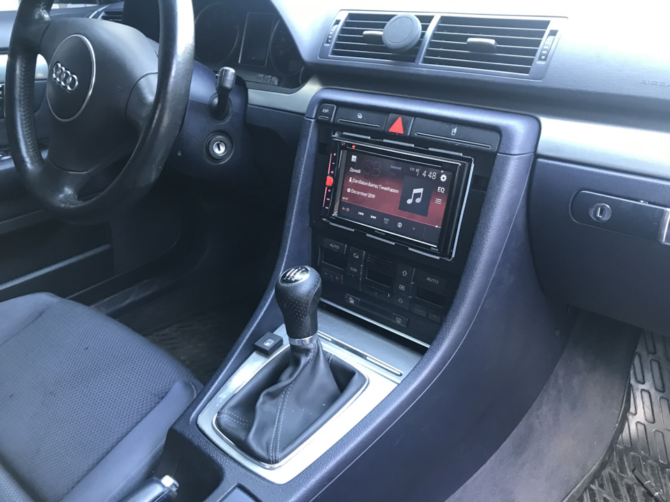 2Din Pioneer на мою Аудюшку) 2
