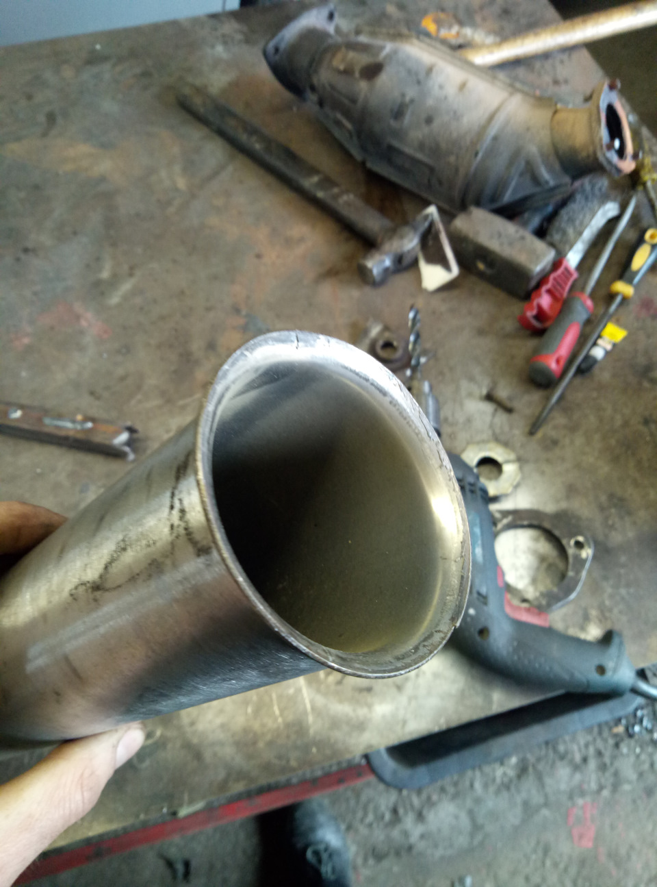Downpipe для Audi A4B5 1.8TQ 2