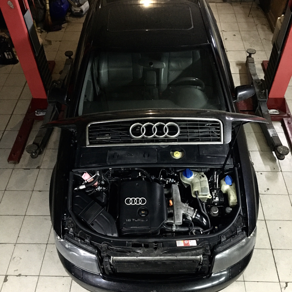 Друге дихання або Видалення каталізатора на Audi A4 B6 1.8t 1