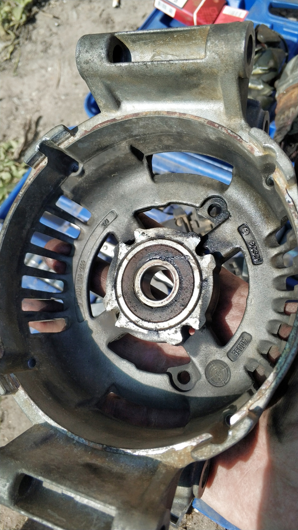Ребілд генератора bosch 140A 3
