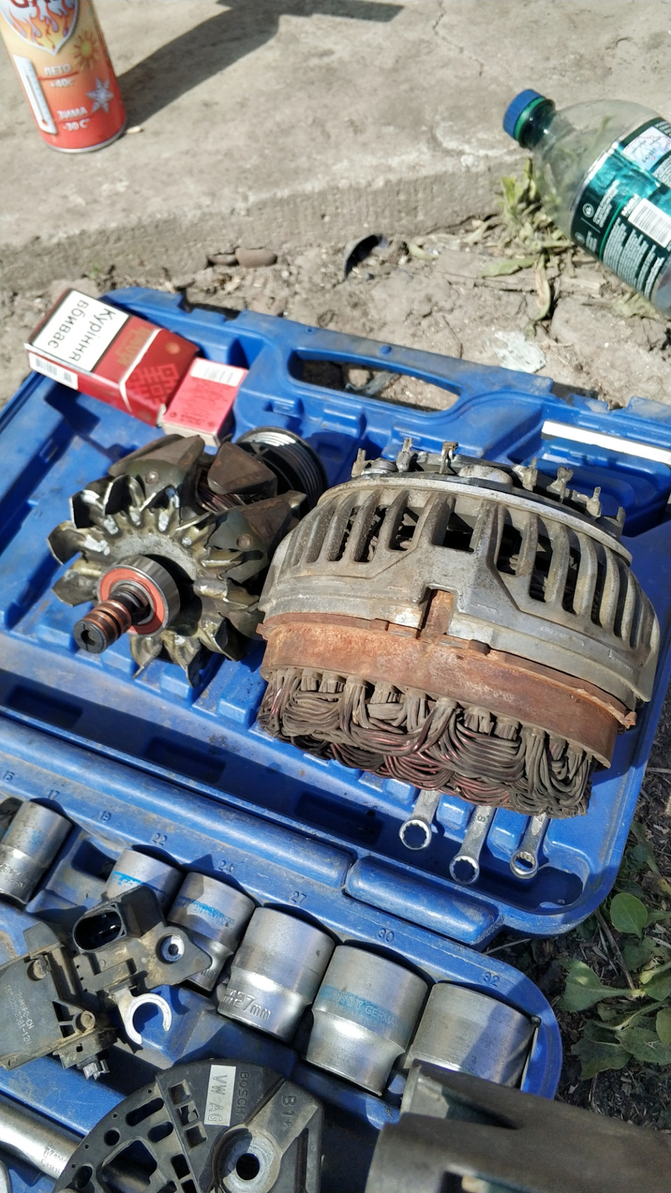 Ребілд генератора bosch 140A 4