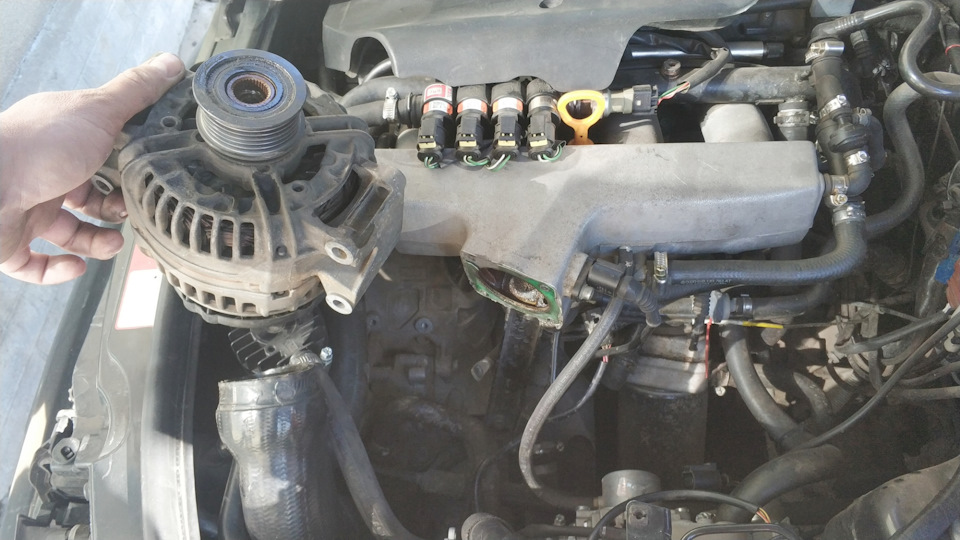 Ребілд генератора bosch 140A 1
