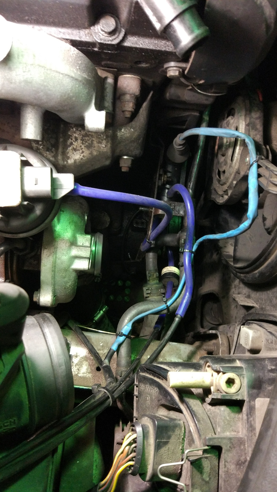 Схема видалення EGR для 1.9 AJM 4