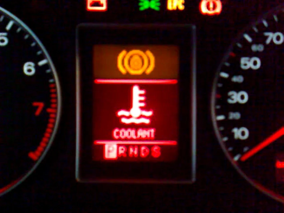 Помилка Coolant на екрані БК + дрібниці