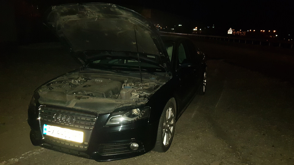 Audi A4 B8. Заклинила форсунка. Поїздка на евакуаторі. Продав. 4