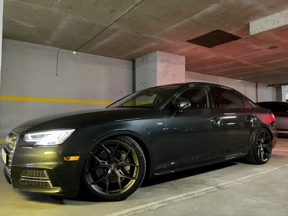 Vossen HF5 19x9.5/ps4s 245-35/s4 brakes/H&R-35+1be+H&R стаби 1