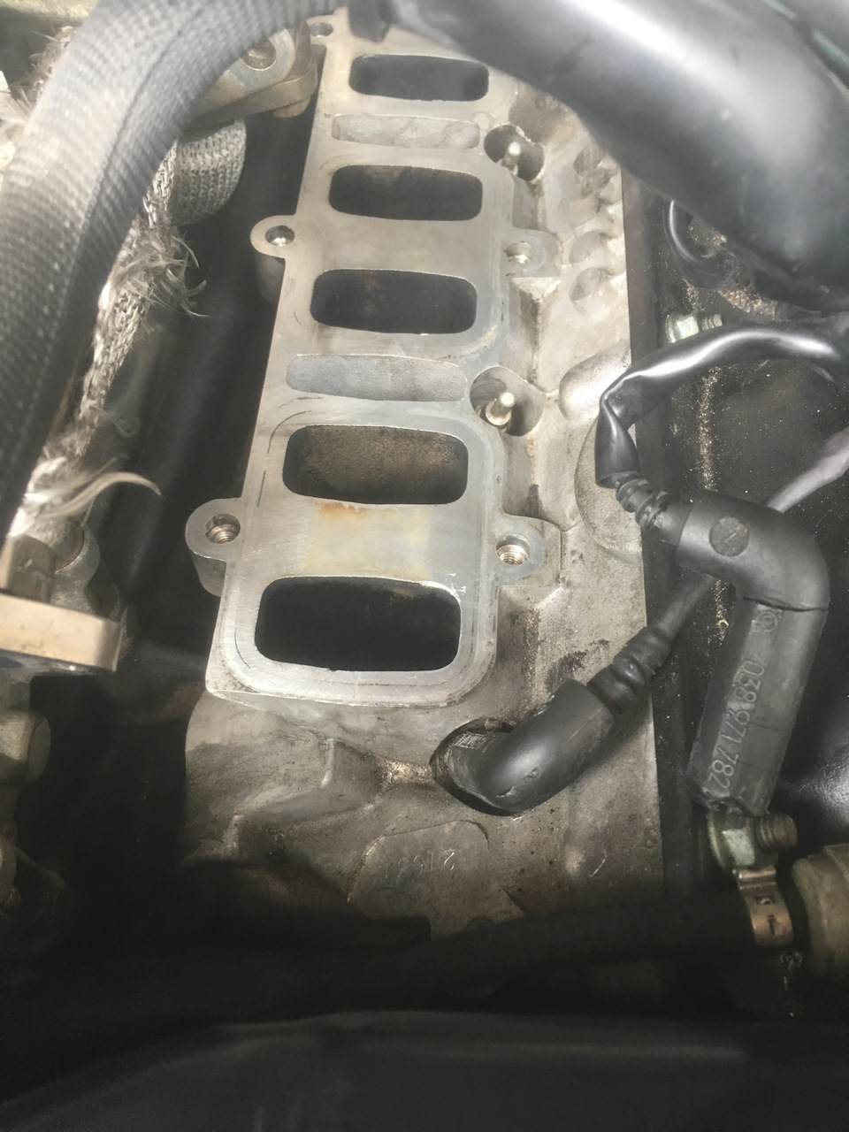 Чистка впускного колектора 2,5 TDI 5
