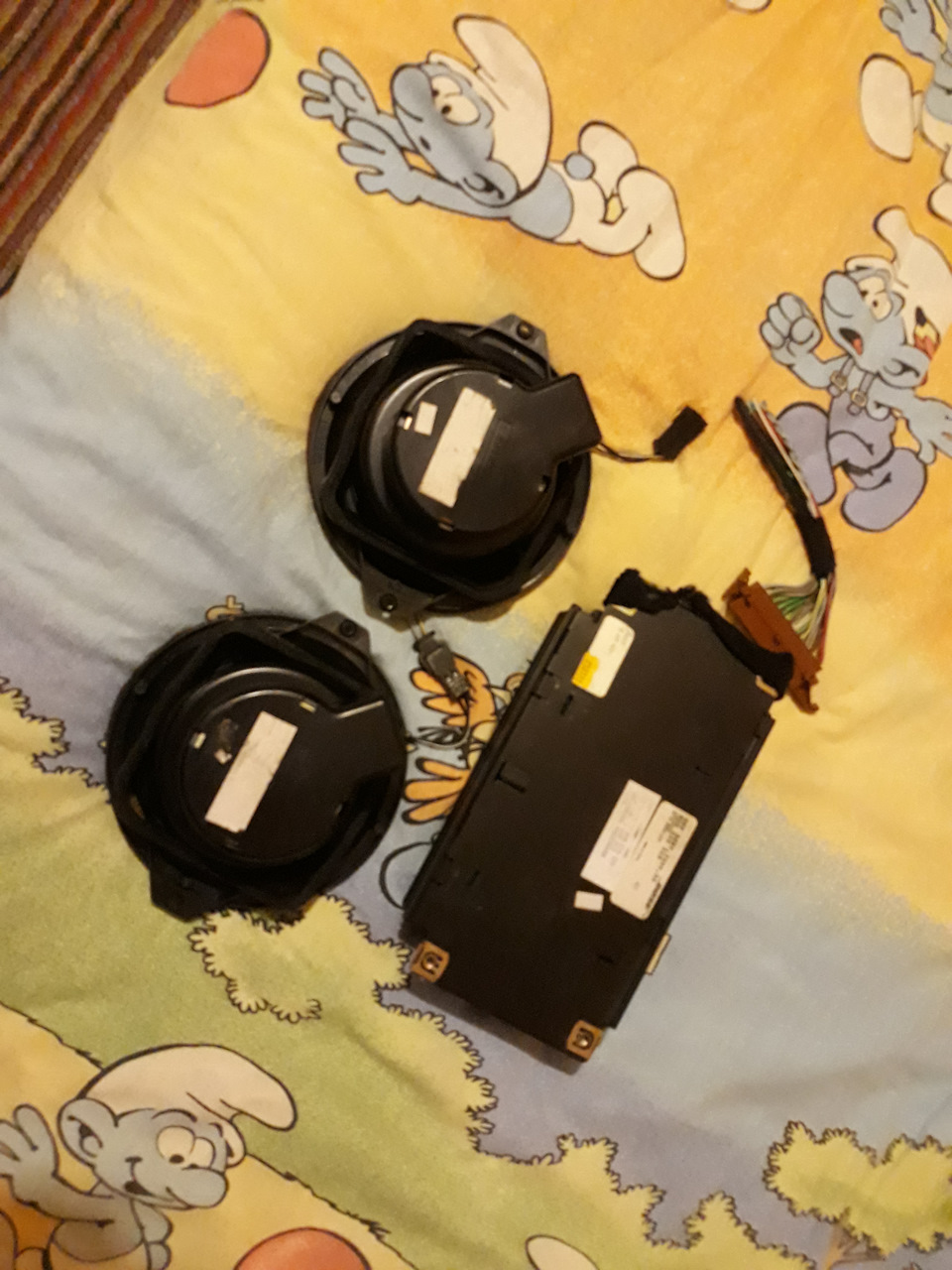 Установка задних динамиков Bose 2