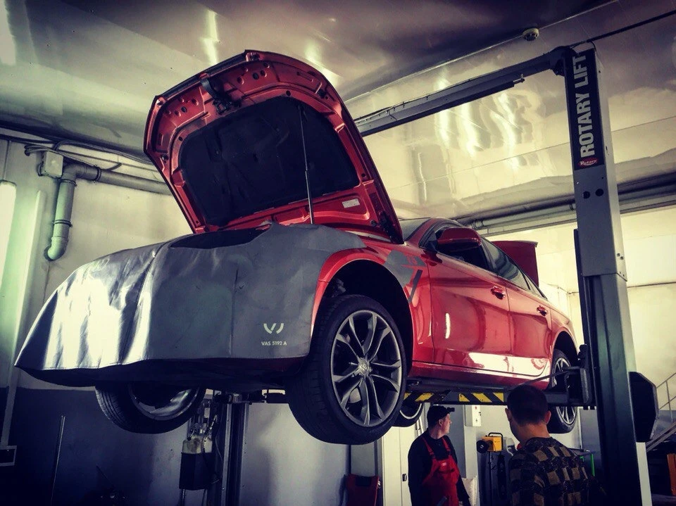 Перевірка всієї машини на AUDI