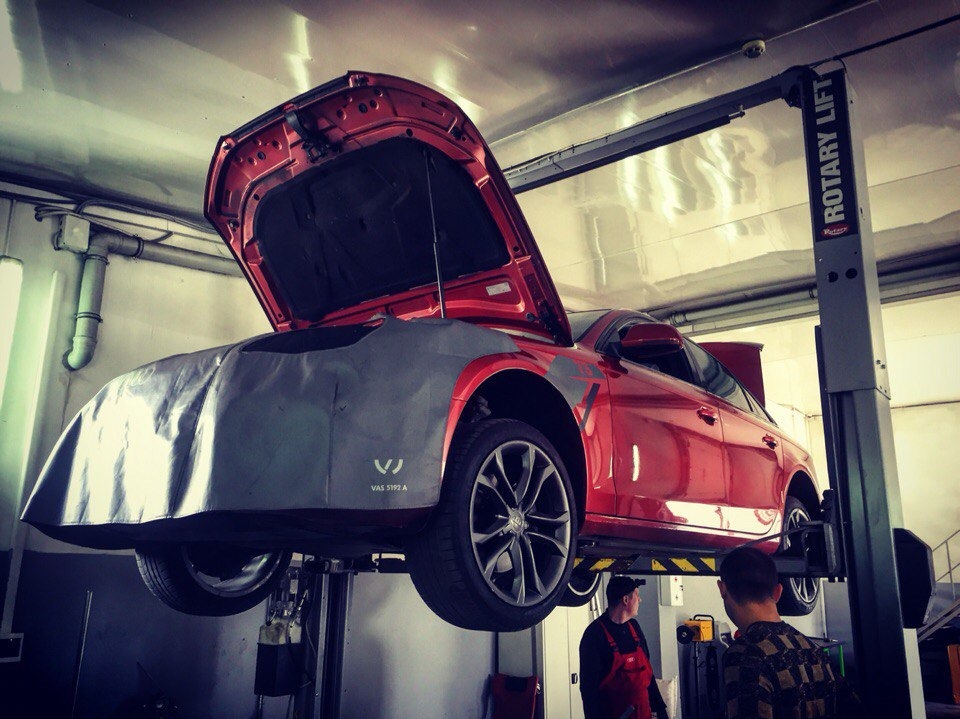 Перевірка всієї машини на AUDI 1
