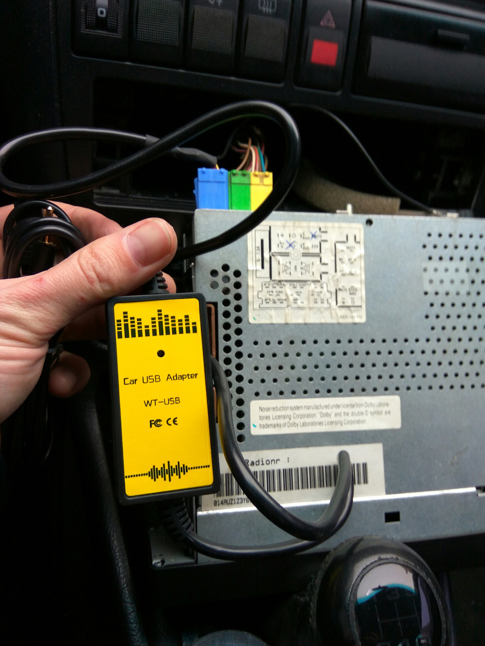 Новий мафон з USB, AUDI Concert Plus 4