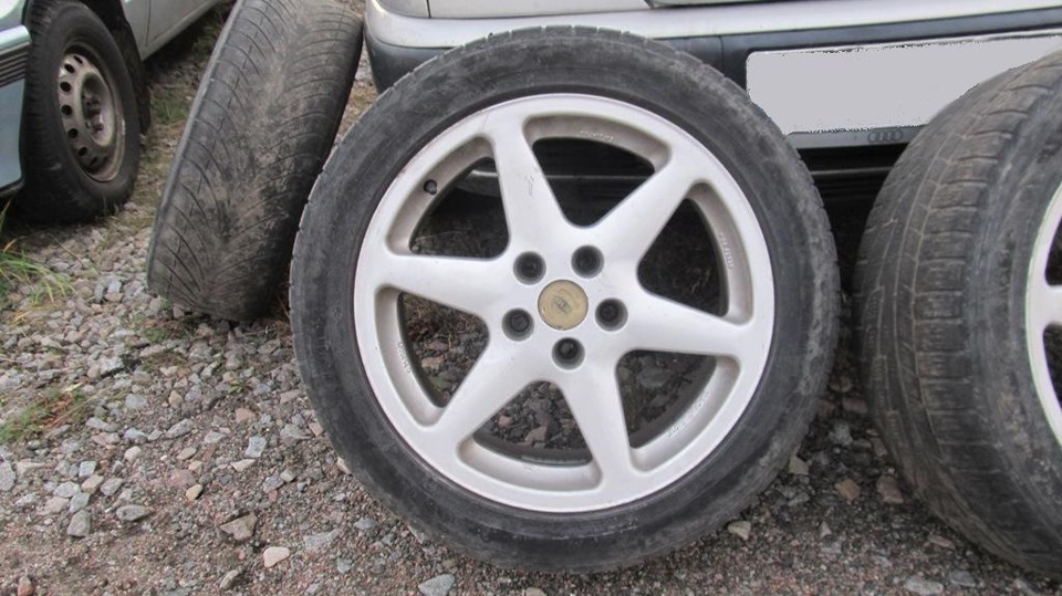 Репост! Borbet 5x112, 7.5x17, ЕТ30 з гумою на допав. Багато фот! 5