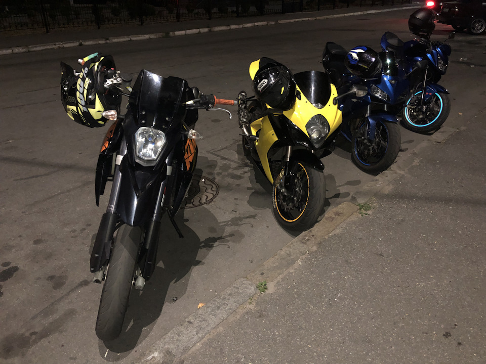 Покатушки в колоні з байкерами, було круто 🤙🤘 2