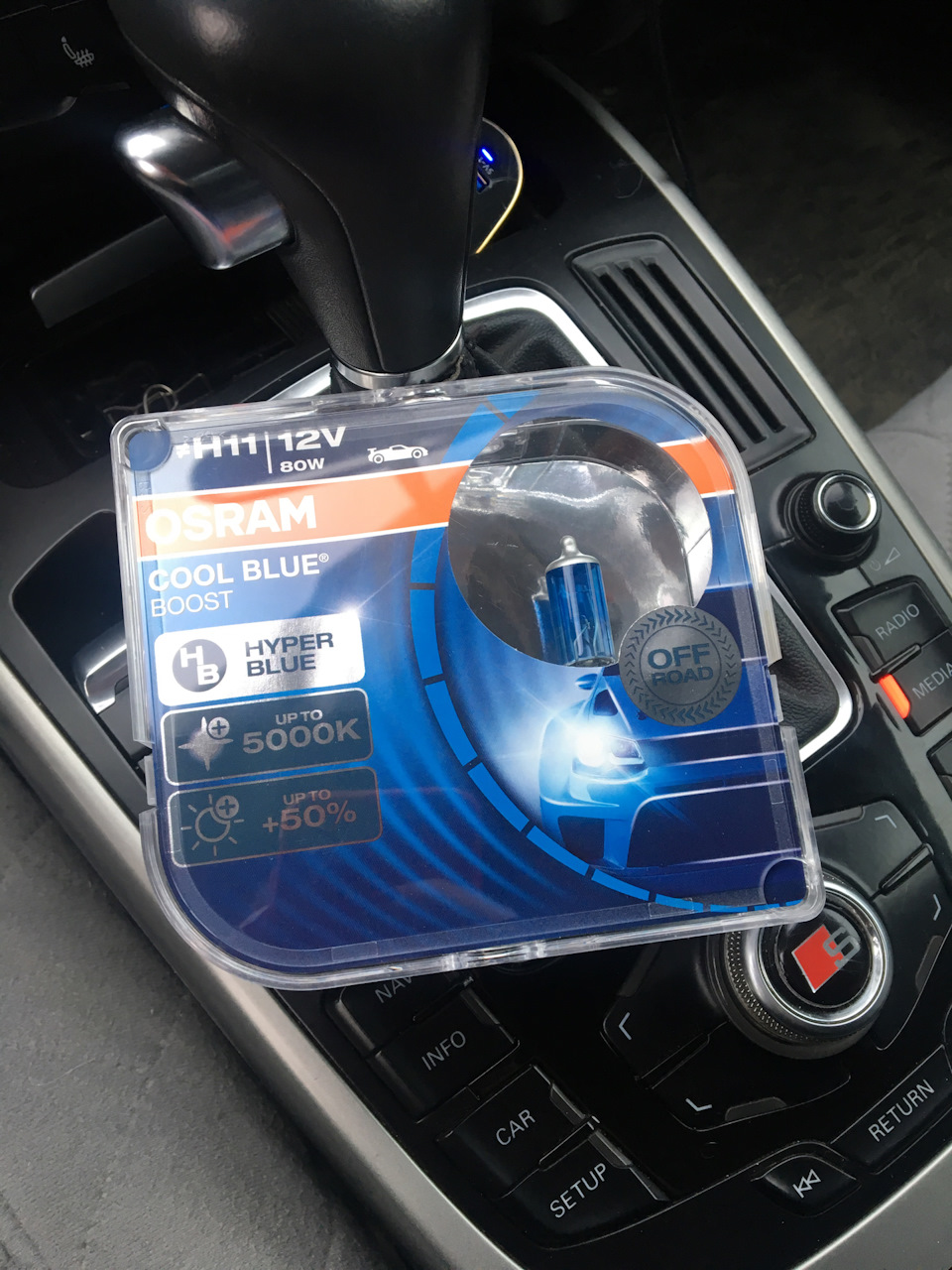 Заміна птф та галогенки Osram cool blue 5000k 3