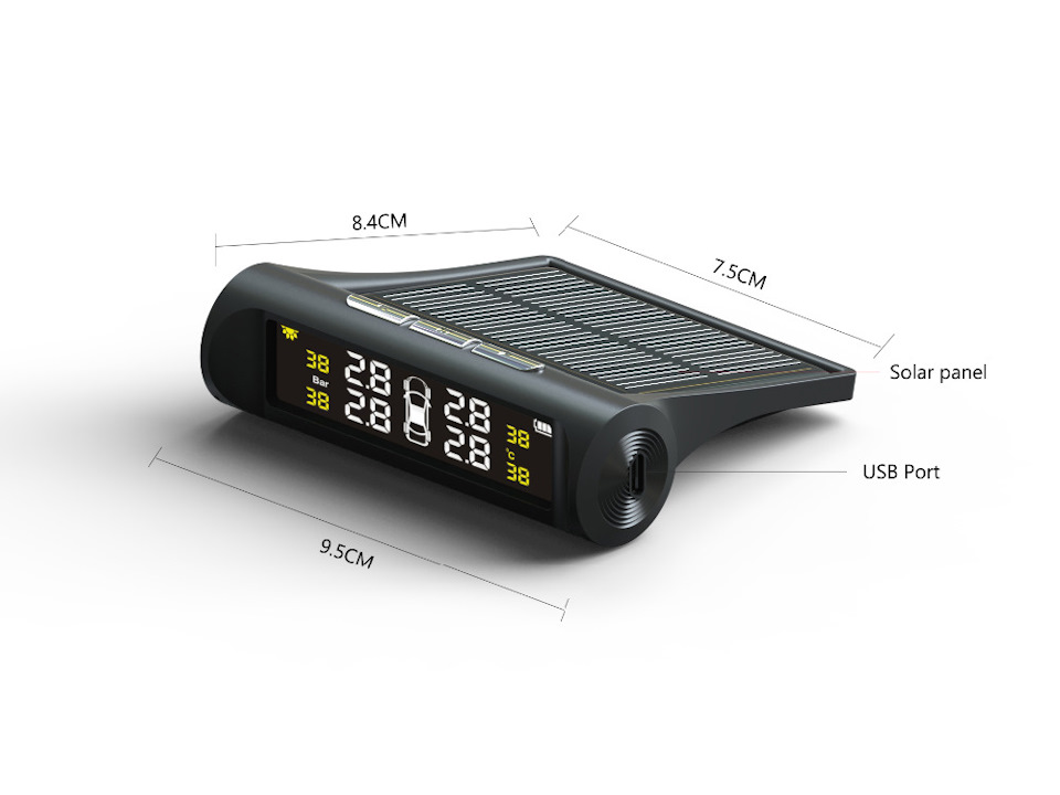 Система моніторингу тиску в шинах (TPMS) 1