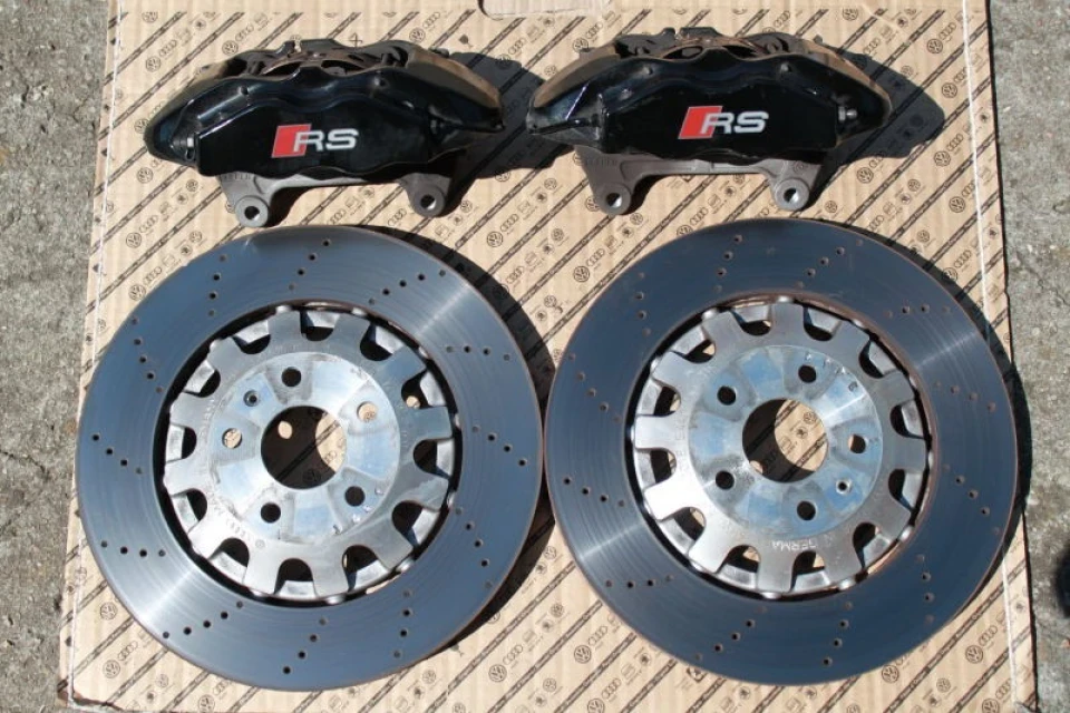 Апгрейт гальм з RS3 на RS5!