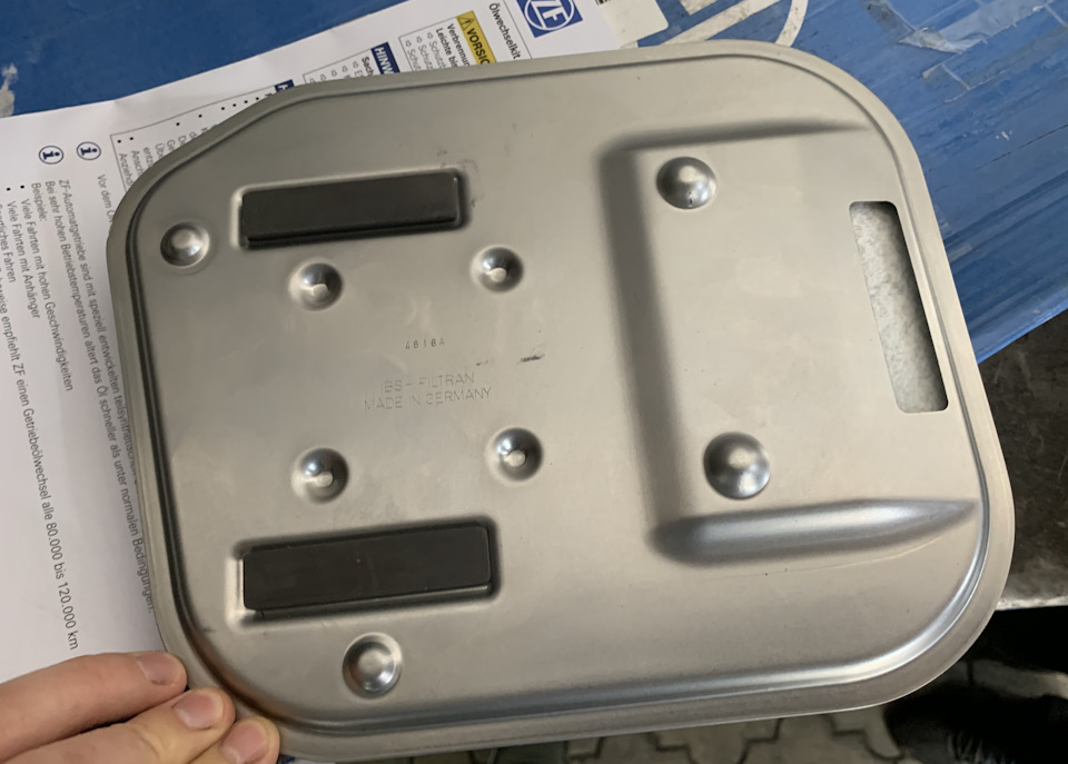 Велике ТО2. Заміна мастила в ZF 8HP55 5
