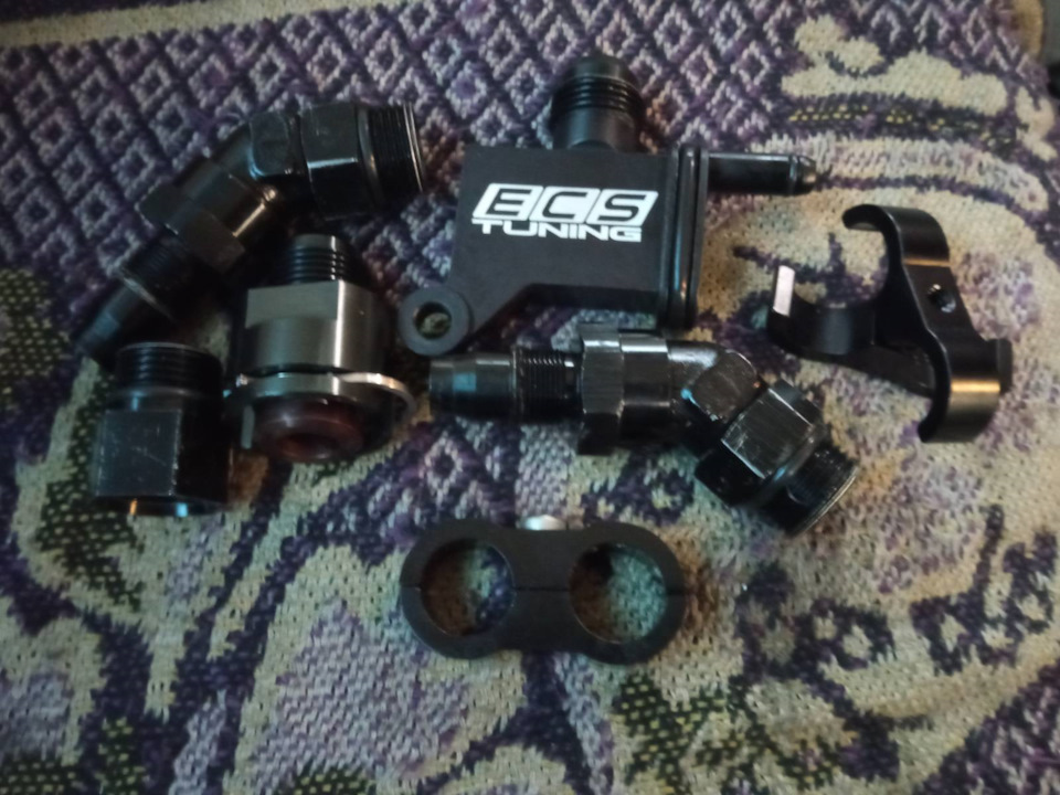 ECS TUNING масломийка + Котушки від R8+NGK 4853😈 2