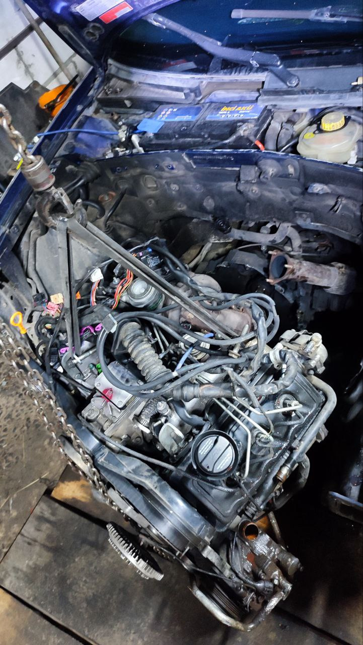 SWAP 2.5 TDI на 1.9 TDI 2