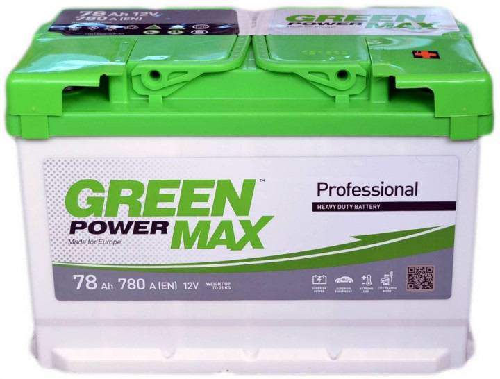 9. Акумулятор Green Max Power. 2