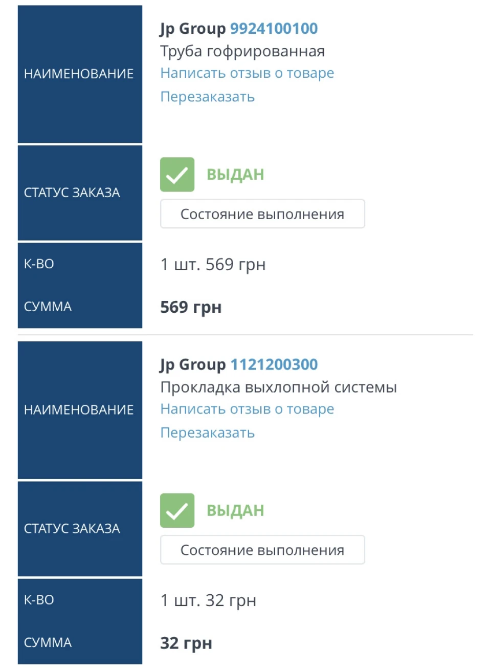 Заміна гофри глушника
