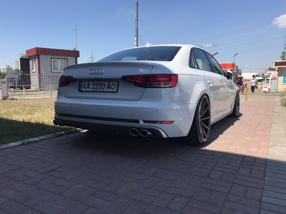 Перекрас Vossen CVT у графіт + нові диски 2