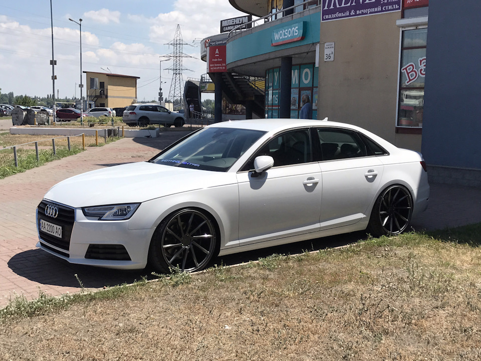 Перекрас Vossen CVT у графіт + нові диски 3
