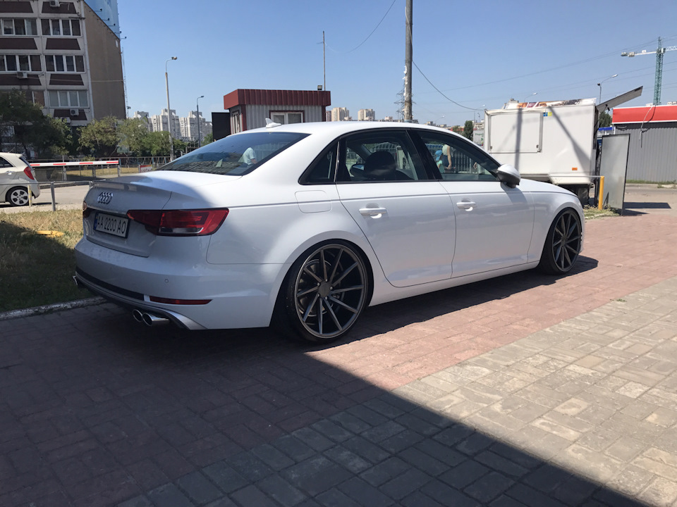 Перекрас Vossen CVT у графіт + нові диски 1