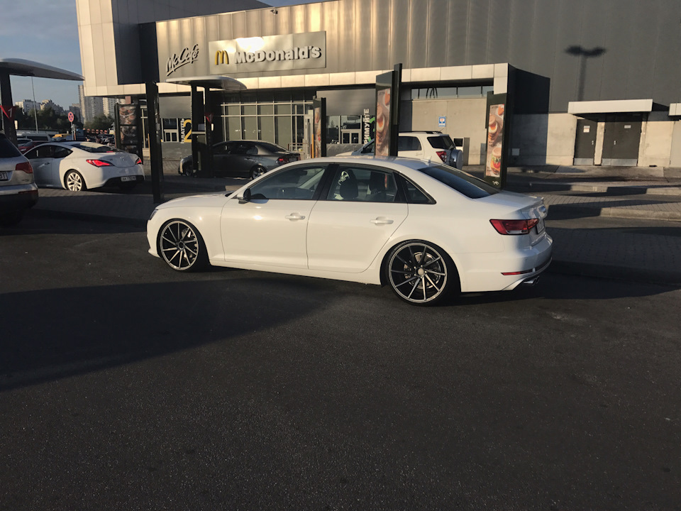 Перекрас Vossen CVT у графіт + нові диски 4