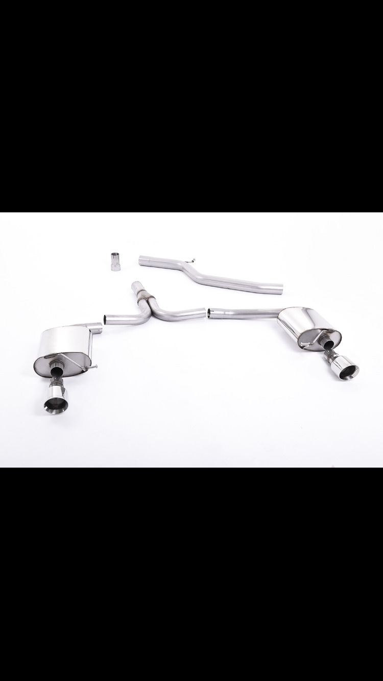 Вихлоп cat back Milltek sport 1