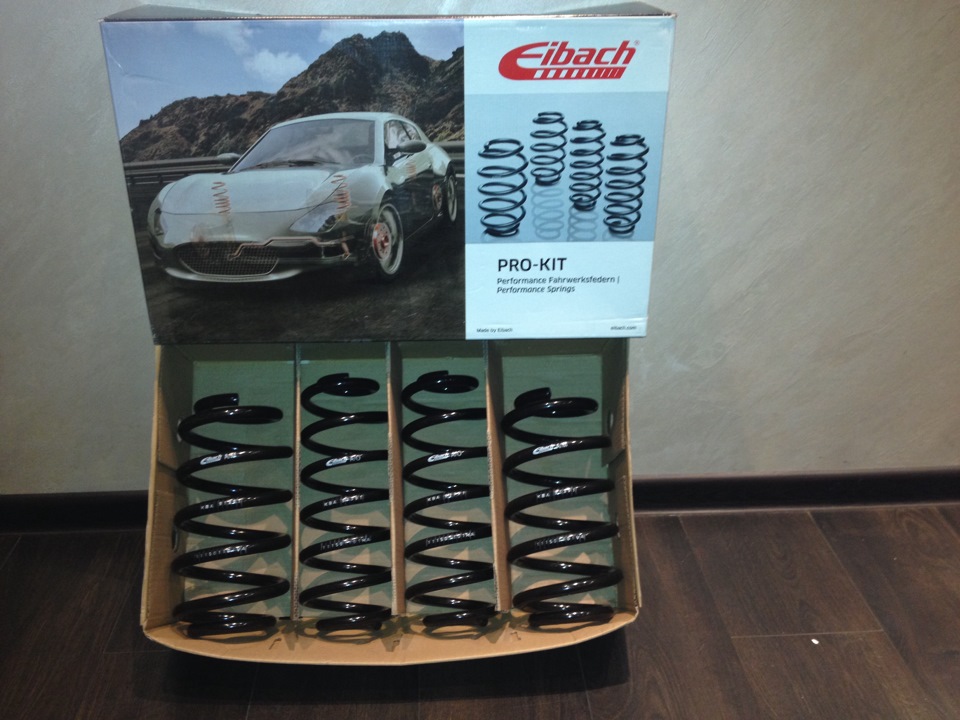 Вибір: Eibach Pro-kit або Eibach Sportline 1
