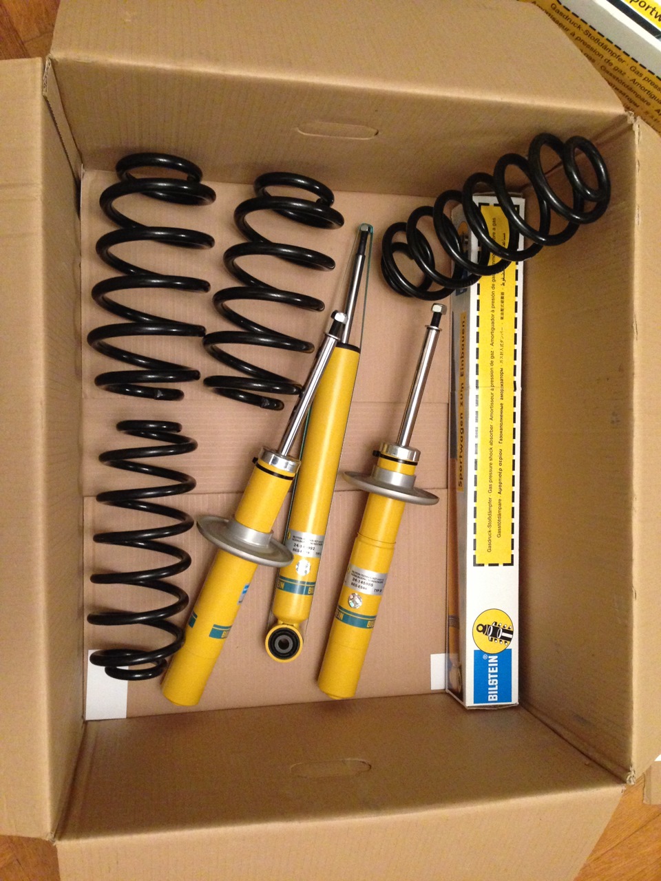 Установка Eibach B12 Pro Kit 1